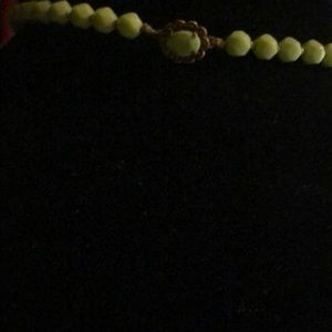 Vintage glass necklace